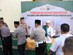 Pasca Pilkada 2024 Polres Madiun Kota Gelar Pengajian Upaya Cooling System