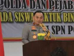 Wakapolda Jatim Beri Pembekalan Pengantar Tugas Siswa Diktuk Bintara Polri Gelombang II/2024 di SPN