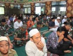 Doa Bersama Kodim 0806/Trenggalek Peringati Hari Juang ke-79 TNI AD dan HUT ke-76 Kodam V/Brawijaya