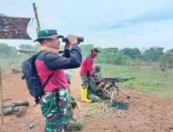 Sebanyak 276 Siswa Marinir Kodiklatal Latihan Praktek Menembak dan Taktik Operasi Darat di Puslatpur Grati Pasuruan