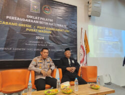 Polres Gresik Bersama Kodim 0817/Gresik Gandeng PSHT Cegah Kenakalan Remaja