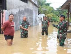 Banjir Landa Trenggalek, Dandim 0806/Trenggalek Tinjau Lokasi dan Serukan Kesiapsiagaan