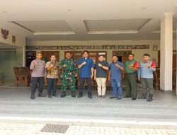 Anjangsana Danramil 04/Jebres di Gereja Santa Perawan Maria Regina Purbowardayan