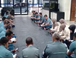 Pusdikhidros Kodikopsla Kodiklatal Laksanakan Sholat Hajat dan Doa Bersama