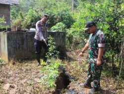 Gerak Cepat! Dandim 0806/Trenggalek dan Bupati Tinjau Lokasi Bencana Tanah Gerak di Desa Ngrandu