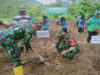 TNI-AD Bersatu Dengan Alam, Kodim 0801/Pacitan Gelar Aksi Tanam Pohon