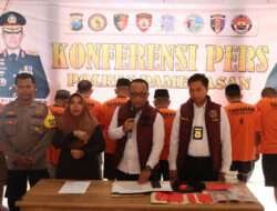 Polres Pamekasan Berhasil Ungkap Kasus Perjudian, 16 Tersangka Diamanakan