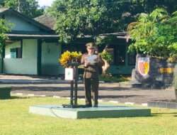 Kodim 0801/Pacitan Gelar Upacara Memperingati Hari bela Negara