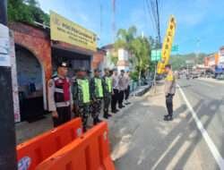 Ciptakan Keamanan, Kodim 0801/Pacitan Laksanakan PAM Nataru di Pos Pantau