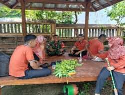 Anjangsana Ke Wilayah, Babinsa Bringin Ajak Warga Jaga Kamtibmas