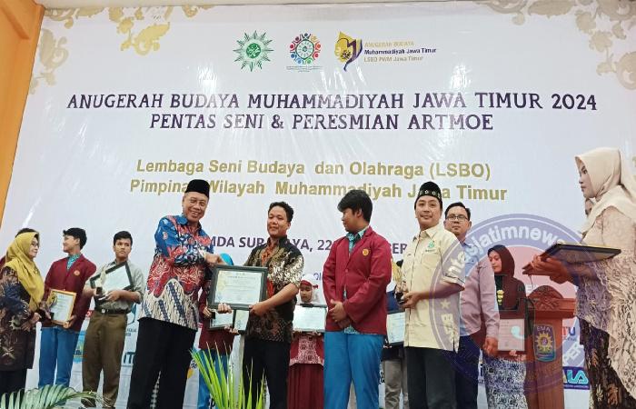 Penganugerahan Budaya Muhammadiyah 2024 Dihadiri Ketua PW Muhammadiyah Jatim, Ini Pesannya