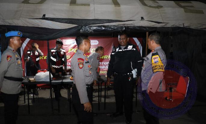 Jelang Nataru Polres Pelabuhan Tanjungperak Tingkatkan Patroli Gabungan TNI – Polri