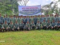 Perhutani Gandeng Kanit Binmas Polres Tuban Gelar Giat Apel Siaga Nataru