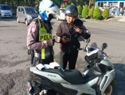 Polrestabes Surabaya Sita Ratusan Knalpot Tidak Sesuai Spektek saat Operasi Lilin Semeru 2024