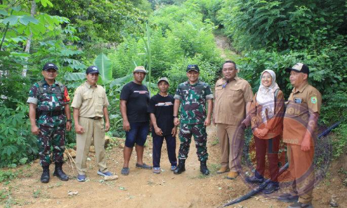 Kodim 0806/Trenggalek Dorong Ketahanan Pangan Berkelanjutan Lewat Inovasi Pipanisasi