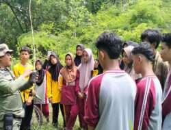 SMA Assa’adah Bungah Gresik Gelar Giat Diklat di Hutan Panceng