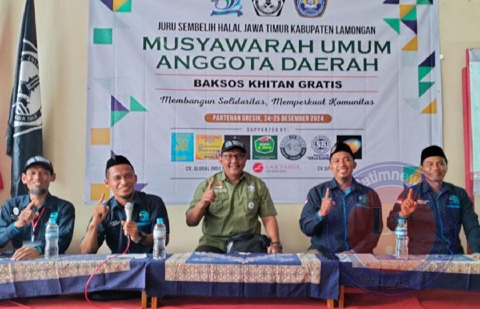 MUAD JULEHA JATIM Lamongan di Gresik Kukuhkan Pengurus Periode 2024-2029