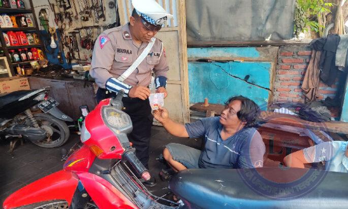 Polisi Himbau Bengkel Tak Layani Penggantian Knalpot Tidak Sesuai Spektek