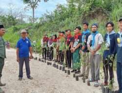 Kades Prupuh dan RPH Panceng Menggandeng KPA Giat Reboisasi