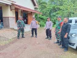 Anggota Koramil Sine Amankan Perayaan Natal di GPT Imanuel Bibitan