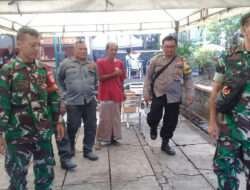 Jelang Pergantian Tahun, Babinsa Keprabon Bersama Bhabinkamtibmas Intensifkan Patroli Wilayah