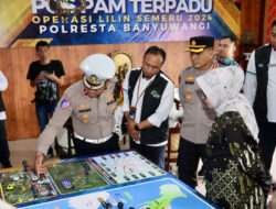 Tinjau Pelabuhan Ketapang, Kompolnas RI Apresiasi Pelaksanaan Ops Lilin Semeru Polresta Banyuwangi