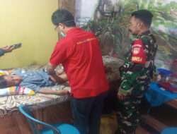 Dukung Kegiatan Bakti Sosial, Babinsa Pucangsawit Turut Sukseskan Sunatan Masal di Wilayah Binaan