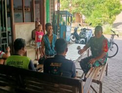 Warung Kopi, Tempat Sarana Komsos Bagi Babinsa Koramil Gerih Untuk Lebih Dekat dengan Warganya