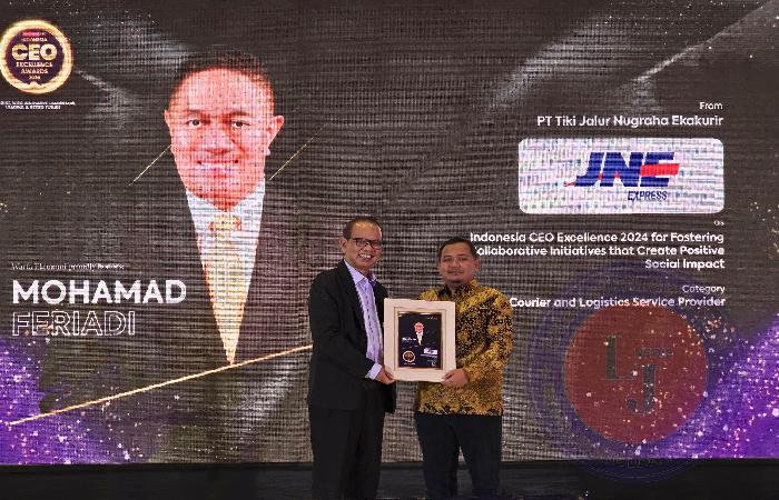 M. Feriadi Soeprapto Dianugerahi Penghargaan Indonesia CEO Excellence 2024