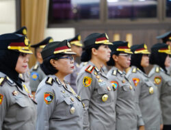 Kapolri Pimpin Upacara Kenaikan Pangkat untuk 10.548 Perwira Polri