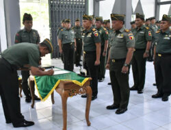 Dandim Ponorogo Pimpin Korps Serah Terima Jabatan Danramil Jajaran