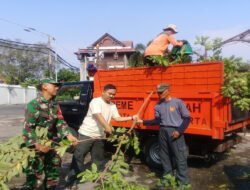 Ini Dia Cara Jitu Babinsa Keprabon Dalam Menciptakan Lingkungan yang Bersih dan Sehat di Wilayah Binaan
