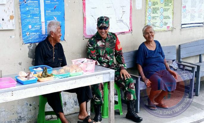 Babinsa Kratonan Membaur Menjadi Sahabat di Tengah Warga Binaannya