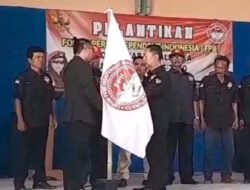 Noven Saputera S.H. Wakil Ketua Presidium Lantik Pengurus FPII Korwil Majalengka