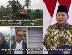 Presiden Prabowo Subianto Diminta Usut Tuntas Perobohan Rumah Warga oleh PTPN I Regional 7 di Desa Natar, Lampung Selatan