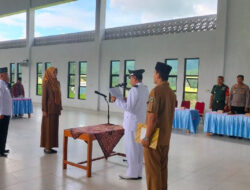 Hadiri Pelantikan Perangkat Desa, Ini Pesan Danramil 0801/03 Arjosari
