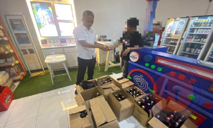 Polresta Banyuwangi Amankan Ribuan Botol Miras Ilegal Hasil Cipta Kondisi Pasca Nataru