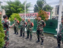 Bati Bakti TNI Koramil 03 Serengan dengan Pimpin Apel Pagi