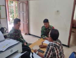 Melalui Komsos Babinsa Tipes Jalin Kedekatan dengan Warga Binaan
