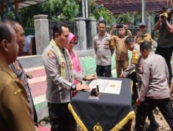 Polres Bondowoso Bangun Sumur Dalam di Desa Rawan Kekeringan Saat Musim Kemarau