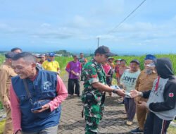 Tingkatkan Produktivitas Pertanian di Wilayah, Babinsa Koramil 08/Jogorogo Dukung Gerakan Pengendalian Hama Tikus