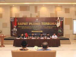 Polisi Siagakan Puluhan Personel, Pleno Penetapan Pemenang Pilkada 2024 di Ngawi Kondusif