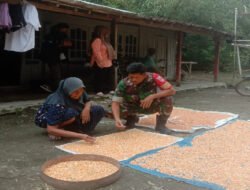 Babinsa Kemusu Aktif Sambangi Petani Desa Kendel