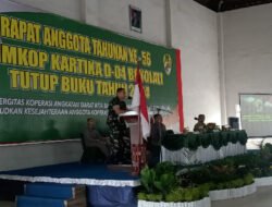 Dandim Boyolali Buka RAT Di Gedung Cemara Randusari