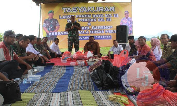 Panen Raya di Trenggalek: Sinergi TNI dan Petani Dorong Swasembada Pangan Nasional