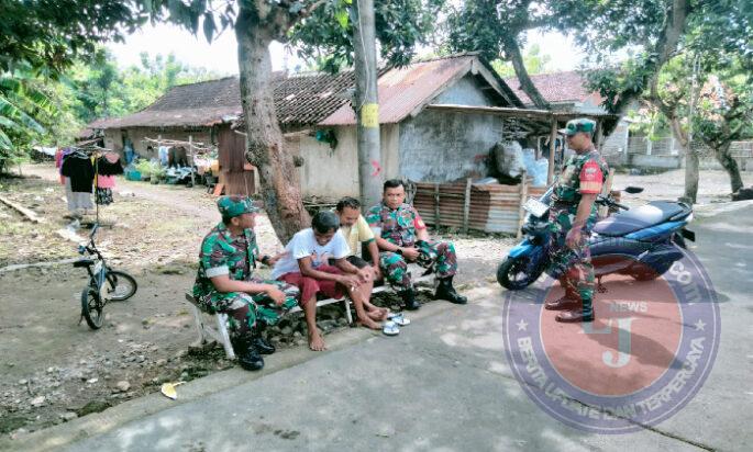 Kasus PMK Merebak Lagi, Babinsa Minta Warga Jaga Kebersihan Kandang