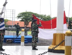 Pimpin Upacara Bendera 17-an, Dirdok Kodiklatal Sampaikan Pesan Panglima TNI