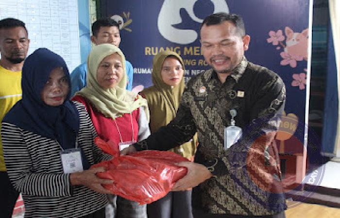 Rutan Kelas II B Rengat Gelar Bakti Sosial Bagi Keluarga Warga Binaan