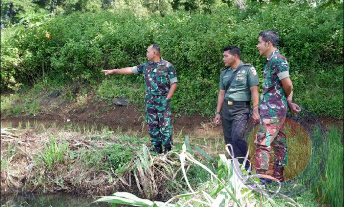 Dukung Swasembada Pangan, Dandim 0801/Pacitan Tinjau Awal Kesiapan Lahan Pertanian dan Perikanan