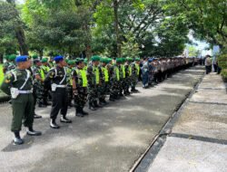 Kodim 0801/Pacitan Bersama Polres Pacitan Kerahkan Personel Pengamanan Pengajian Akbar Gus Iqdam
